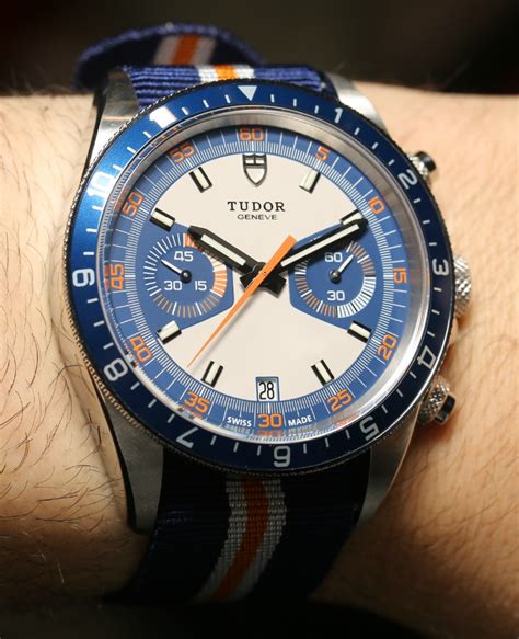 tudor chrono blue